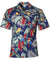 Parrots Republic Shirt Navy Aloha Republic