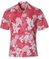 Pineapple Land Aloha Shirt Red Royal Creations