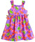 Plumeria Honu Girls Dress with Side Ties Lavender RJC