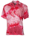 Island Reef Aloha Rayon Shirt Coral Hilo Hattie