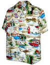 Route 66 Shirt Khaki Pacific Legend