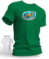 Hawaii Sea Turtle Men's Shaka T-Shirt Green Shaka Time Hawaii