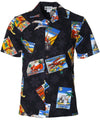 Season Greetings Christmas Shirt Black Aloha Republic