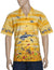 Sharks World Bottom Border Hawaiian Shirt Yellow KY