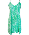 Short Dress with Scarf Hem Kalena Mint RJC