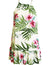 Nalani Hawaiian Sundress with Ruffle Hem Beige S RJC