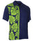 Side Design Prince Kuhio Hawaiian Shirt Navy-Lime Navy Hilo Hattie