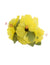 Three Silk Yellow Hibiscus Flower Cluster Hair Clip Yellow