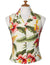 Orchid Pua Sleeveless Hawaiian Blouse Beige Two Palms