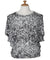 Dolman Sleeve Slit Hawaiian Blouse Top KALAELE Gray Mae Young Designs