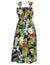 Smock Dress Tropical Forest Mirage Black Fits XS to XL (2-16) Pacific Legend