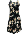 Star Orchid Midi Dress Black Paradise Found