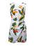 Birds of Paradise Short Summer Sarong Rayon Dress White 2XL RJC