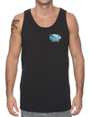 Sun-Sand-Surf Hawaiian Tank-Top Tee