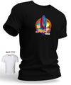 Sunrise Surfboard Shaka T-Shirt | Black