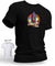 Hawaii Sunrise Surfboard Shaka Time T-Shirt Black Shaka Time Hawaii