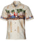 Surfer Oasis Woody Stop Hawaiian Shirt Khaki Royal Creations