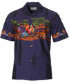 Surfer Oasis Woody Stop Hawaiian Shirt Purple Royal Creations