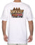 Surfers Woody Station Wagon Car T-Shirt Design White