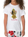 T-Shirt for Children Island Hula Princess White