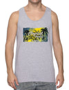 Tank Top Tropical Paradise Hawaii Ash