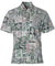 Tapa Honu Mosaic Dress Aloha Shirt Green RJC