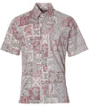 Tapa Honu Mosaic Dress Aloha Shirt - ShakaTime