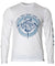 Tapa Manta Ray Long Sleeves Dri-Fit Tee White LiAloha