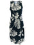 Tiare Hawaiian Dress Sleeveless Black Paradise Found