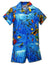 Toddler Boys 2 Piece Set Molokini Sea Life Blue Pacific Legend