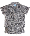 Toddler Boy's Clothes Set Kalaka Tribal Charcoal RJC