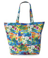 Tropical Aloha Deluxe Foldable Tote Bag - ShakaTime