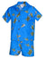 Tropical Honu Boys Toddler Clothes Set Blue Pacific Legend