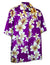 Tropical Island Aloha Shirt Pualoalo Purple Pacific Legend