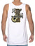 Ukulele Warriors Tank Top T-Shirt White Shaka Time Hawaii