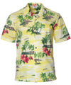 View Diamond Head Aloha Shirt Yellow Royal Creations