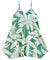 Viva Pineapples Scarf Hem Dress for Girls Sage RJC