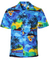 Waikiki Sunrise Aloha Shirt Blue Aloha Republic