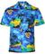 Waikiki Sunrise Aloha Shirt Blue Aloha Republic