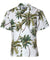 Wailea Palms Hawaiian Shirt White Paradise Found