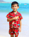 Woody Island Ride Toddler Boy's Clothes 2 Piece Cabana Set